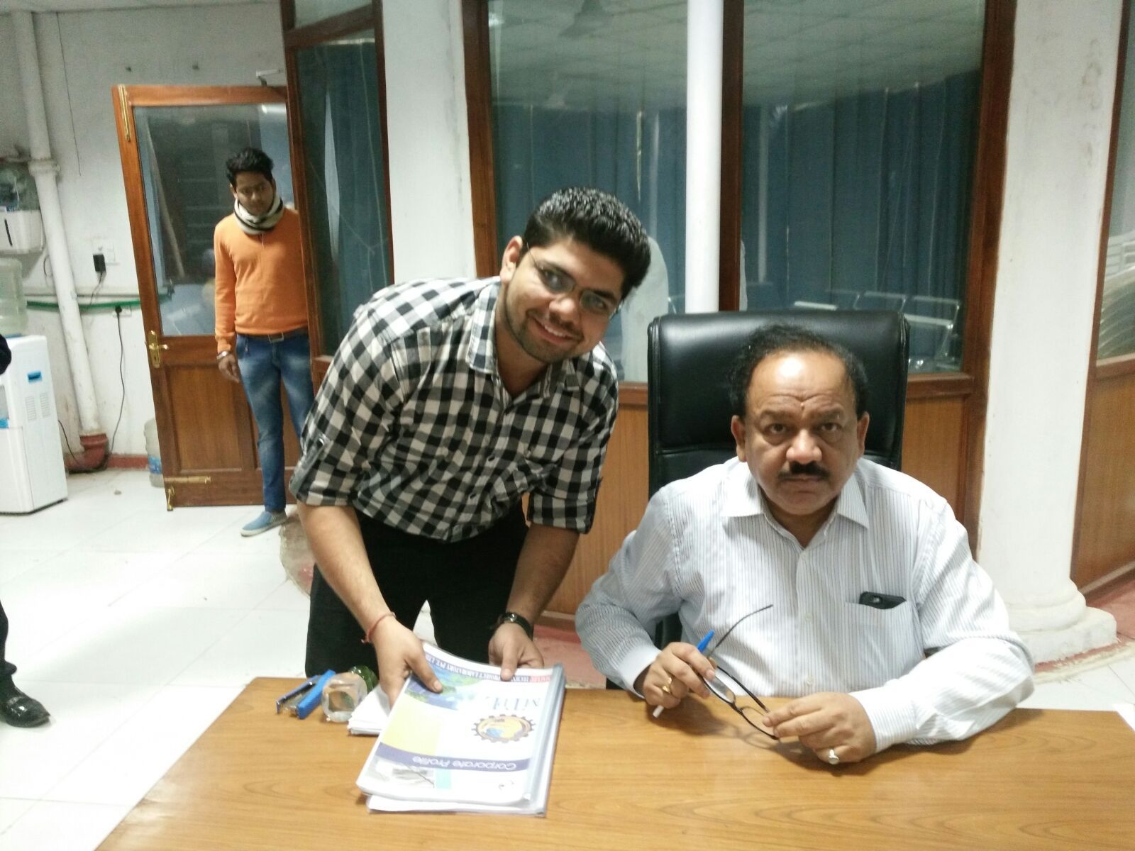 Meeting with Minister of Science & Technology Dr. Harsh Vardhan
