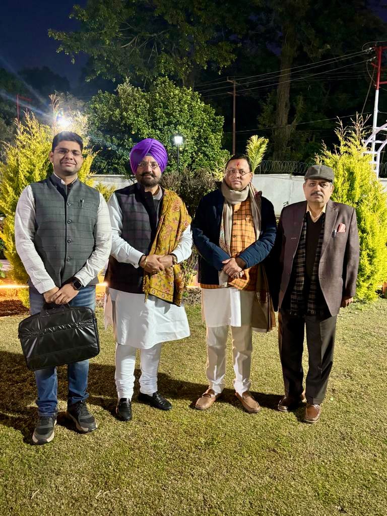 Meeting with Uttrakhand CM