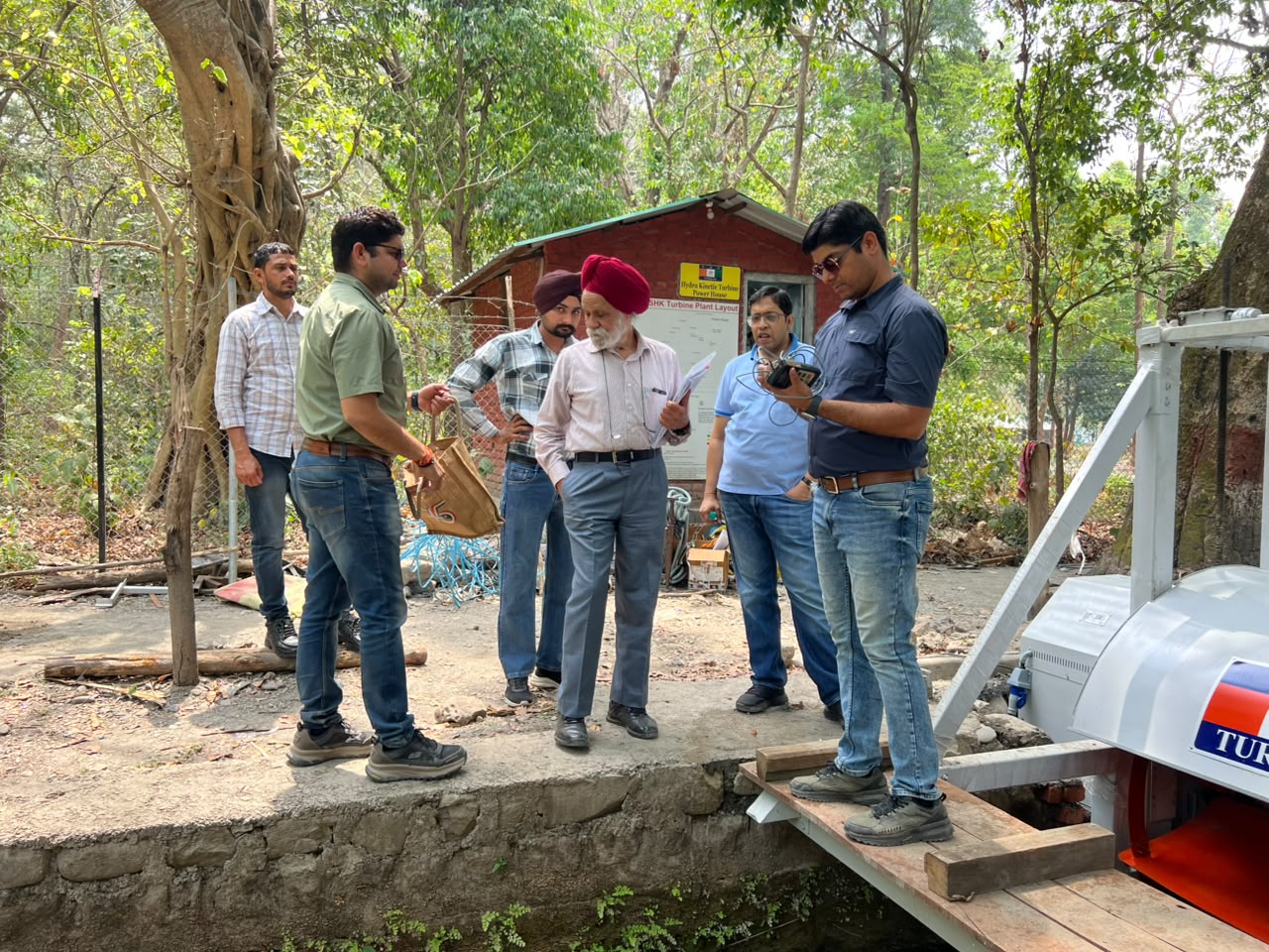 Ramanagar Turbine Visit