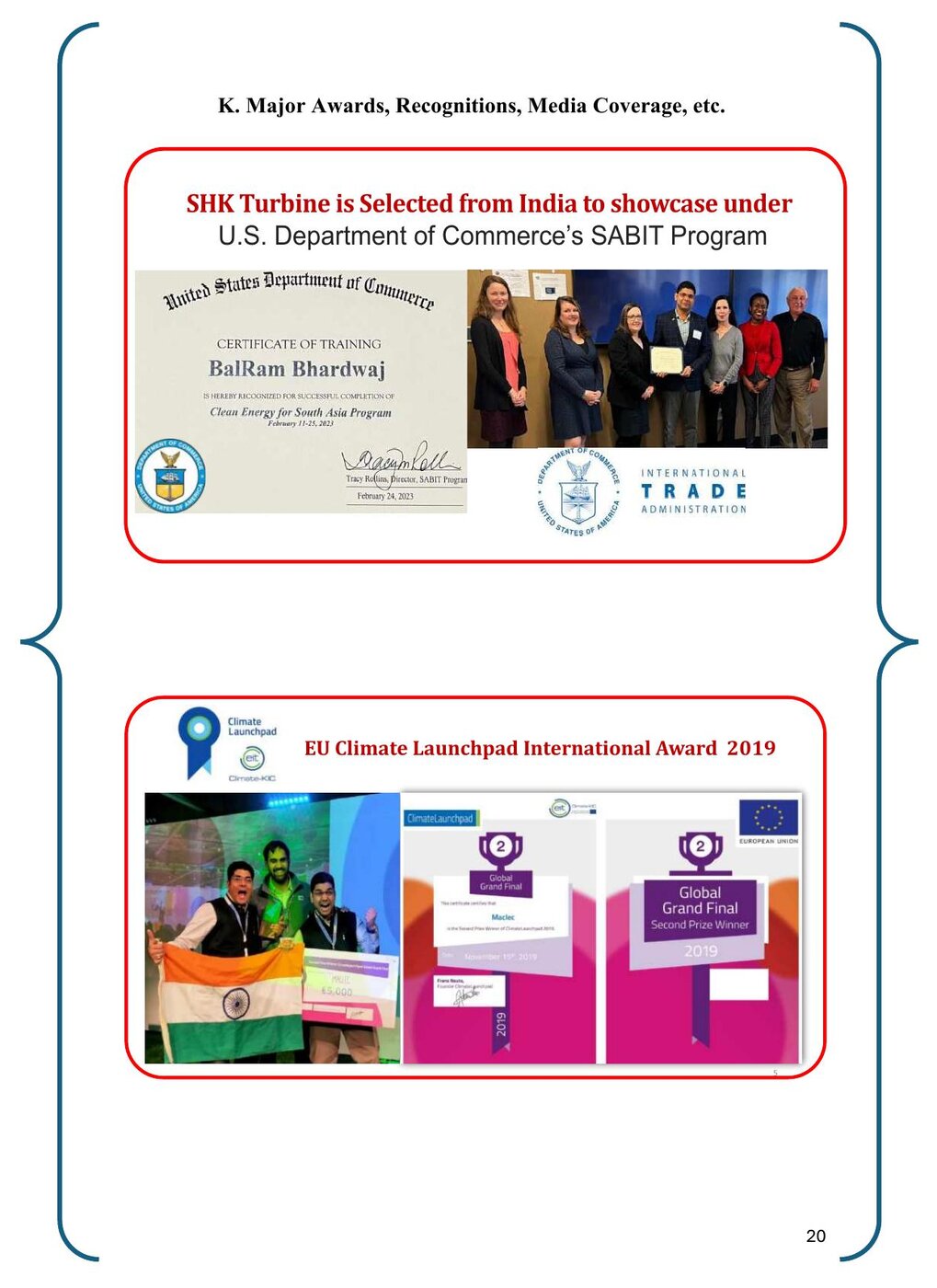 U.S. Department of Commerce SABIT Program
