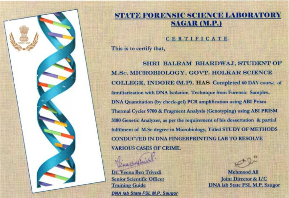 Certification